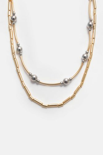 Pack 2 Colliers Perles - Pull&Bear - Modalova