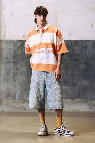 Bermuda Denim Skater Imprimé Stwd - Pull&Bear - Modalova