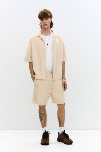 Short Jogging Gaufré - Pull&Bear - Modalova