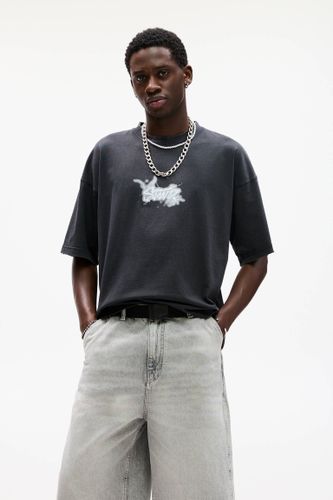 T-Shirt Stwd Imprimé Ampoule - Pull&Bear - Modalova