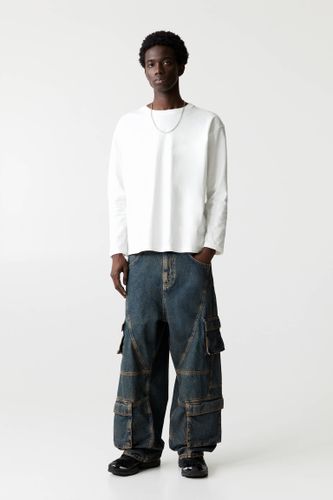 Jean Cargo Super Baggy - Pull&Bear - Modalova