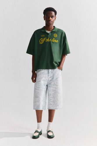 Short Denim Contrastant Stwd - Pull&Bear - Modalova