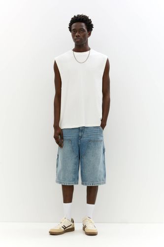 Bermuda En Jean Skater - Pull&Bear - Modalova