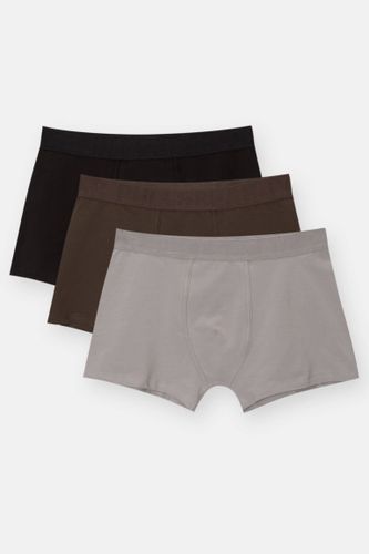 Lot 3 Boxers Avec Écusson - Pull&Bear - Modalova