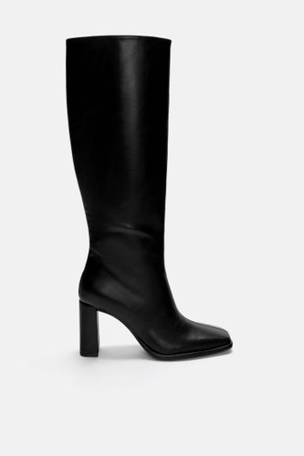 Bottes Hautes À Talon - Pull&Bear - Modalova