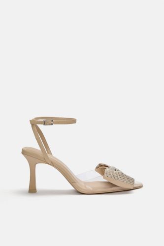 Chaussures À Talon Avec Nœud Et Brillants - Pull&Bear - Modalova