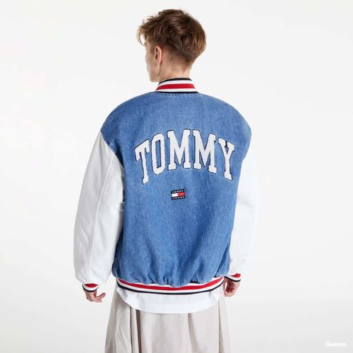 Veste Tommy Jeans Denim Letterman Jack M - Tommy Hilfiger - Modalova
