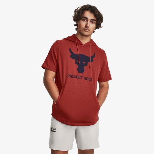 Sweatshirt Project Rock Terry Short Sleeve Hoodie M - Under Armour - Modalova