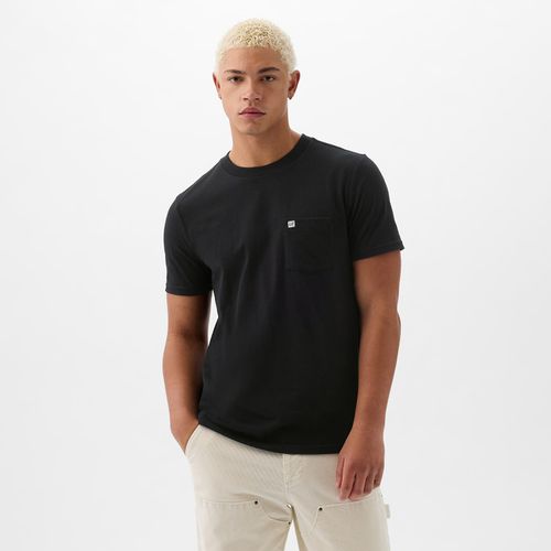 T-shirt Pocket Micro Logo Tee S - GAP - Modalova