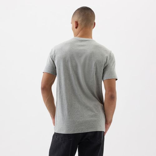 T-shirt GAP Logo Tee Heather Grey M - GAP - Modalova