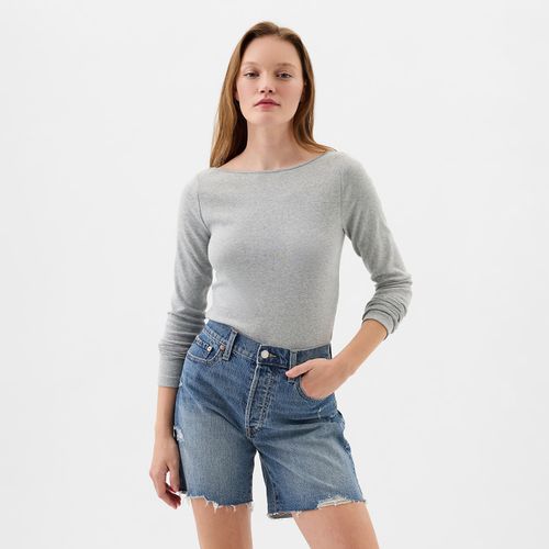 Longsleeve Bateau Neck Modal Top XXL - GAP - Modalova