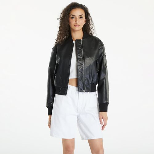 Veste Jeans Faux Leather Bomber Jacket S - Calvin Klein - Modalova