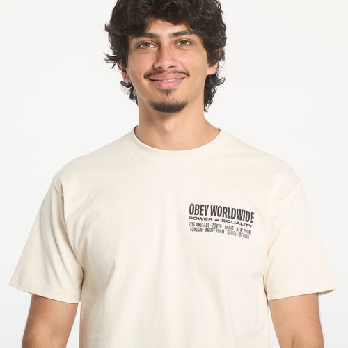 T-shirt OBEY Worldwide Power & Equalit S - OBEY Clothing - Modalova