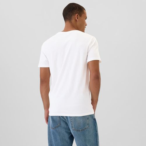 T-shirt Micro Logo Vneck Tee L - GAP - Modalova