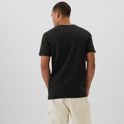 T-shirt Micro Logo Vneck Tee S - GAP - Modalova