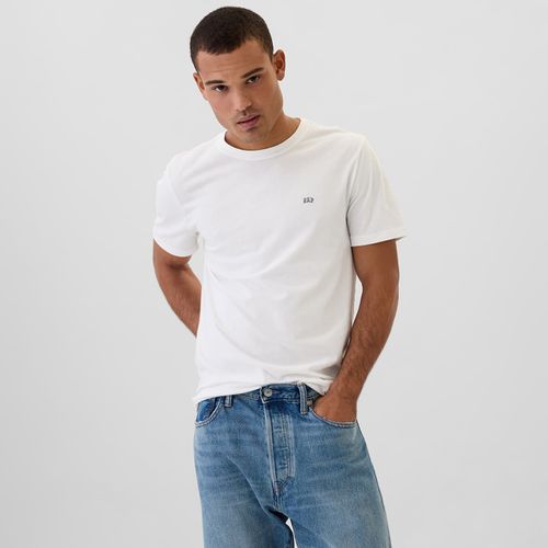 T-shirt Micro Logo Crew XXL - GAP - Modalova