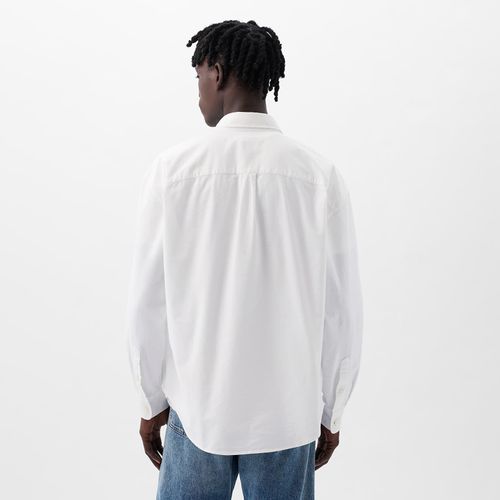 Chemise Standard Logo Oxford Shirt L - GAP - Modalova