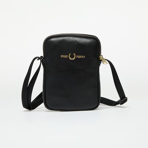 Tumbled Leather Side Bag Universal - FRED PERRY - Modalova