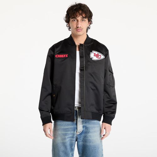 Veste NFL Team Leader Satin Vintage Logo Chiefs Bomber XXL - Mitchell & Ness - Modalova