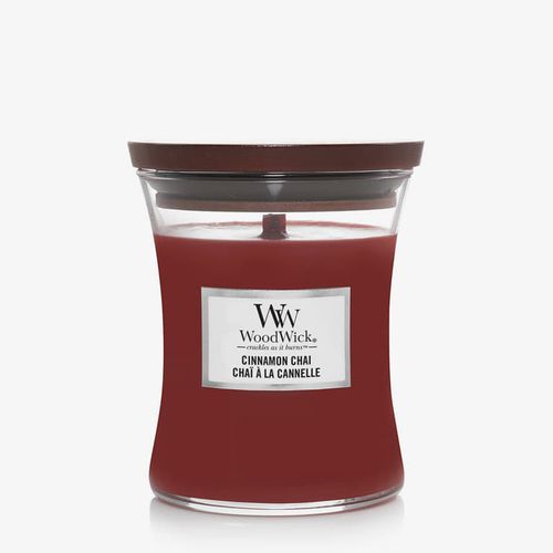 Medium Hourglass Candle - Cinnamon Chai Universal - WoodWick - Modalova