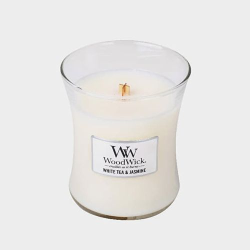Medium Hourglass Candle - White Tea & Jasmine Universal - WoodWick - Modalova