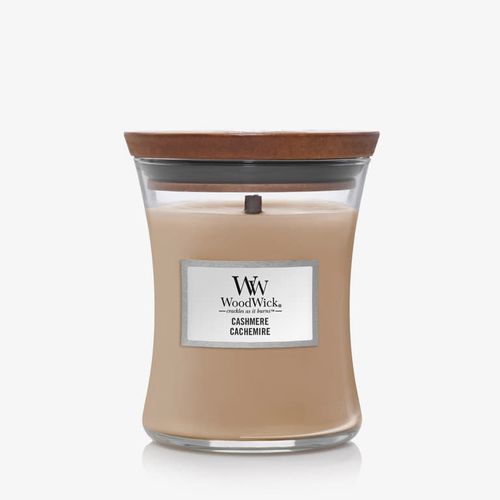 Medium Hourglass Candle - Cashmere Universal - WoodWick - Modalova