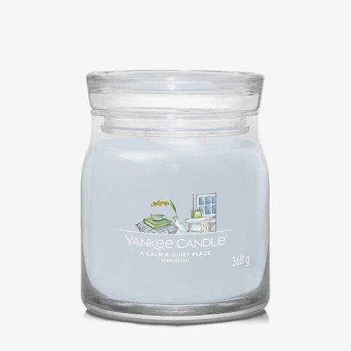 Signature Medium Jar 2 Wicks - A Calm & Quiet Place Universal - Yankee Candle - Modalova