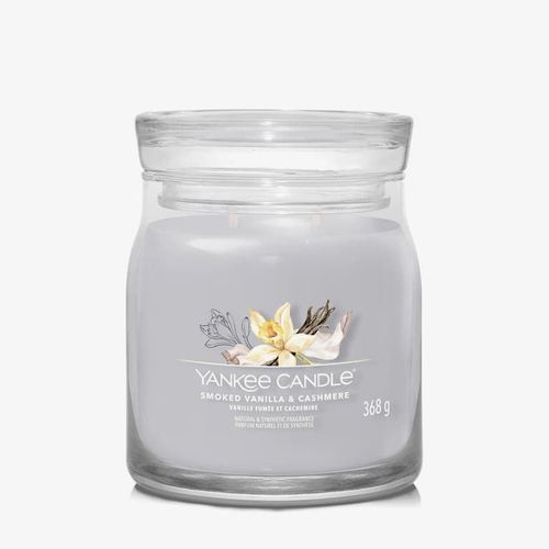 Signature Medium Jar 2 Wicks - Smoked Vanilla & Cashmere Universal - Yankee Candle - Modalova