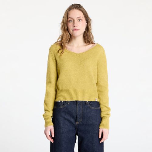 Pull Jeans Fluffy Yarn V-Neck Sweater XS - Calvin Klein - Modalova