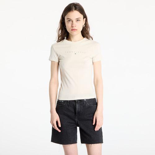 T-shirt Tommy Jeans Slim Tonal Linear Tee XS - Tommy Hilfiger - Modalova