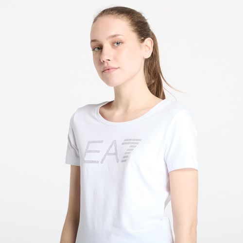 T-shirt Train Logo Series W Tee Ss XS - EA7 Emporio Armani - Modalova