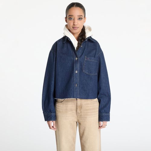 Veste Tommy Jeans Cropped Shirt Jacket S - Tommy Hilfiger - Modalova