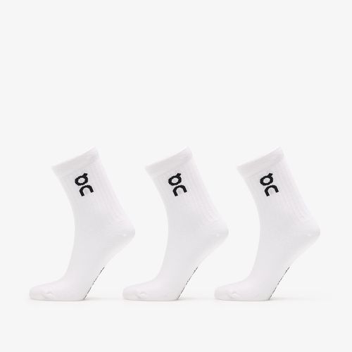 On Logo Sock High 3-Pack White L - On - Modalova
