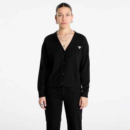 Pull Silk and Wool-Blend Mini Triangle Cardigan XS - Guess Jeans - Modalova