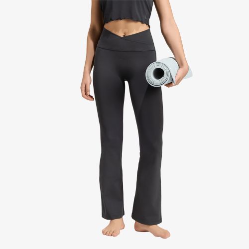 Leggings adidas 3-Stripes Studio All Me Flare X-Over Leggings M - adidas Performance - Modalova