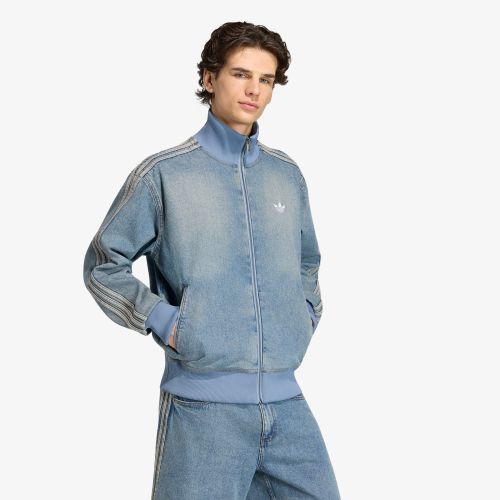 Veste adidas Firebird Adicolor Denim Track Top Jacket L - adidas Originals - Modalova