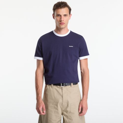 T-shirt Men's Contrast Ribbing Tee XL - Queens - Modalova