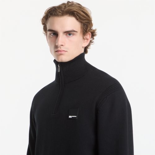 Chandail Reg Half-Zip Knit Sweat M - Karl Lagerfeld Jeans - Modalova