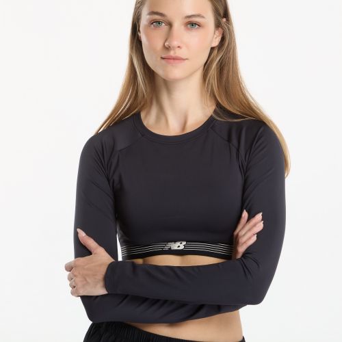 T-shirt AC Fitted Long Sleeve S - New Balance - Modalova