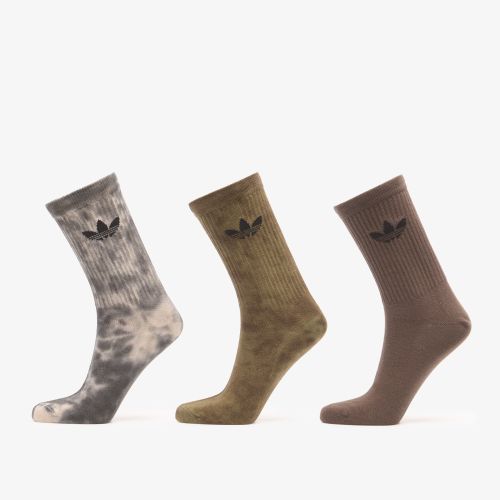 Adidas Tie Dye Crew Socks 3 Pairs / / M - adidas Originals - Modalova