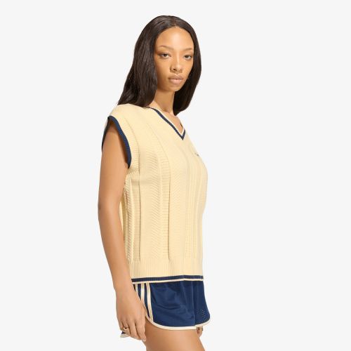 Gilet adidas Cable Knit Vest UNISEX L - adidas Originals - Modalova