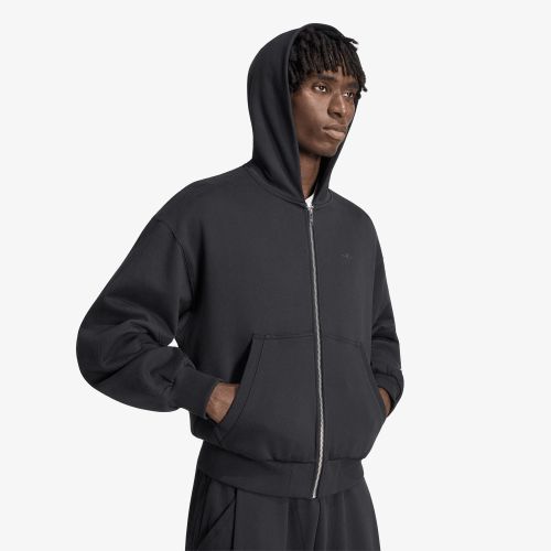 Sweatshirt adidas Premium Essentials Cropped Full Zip S - adidas Originals - Modalova