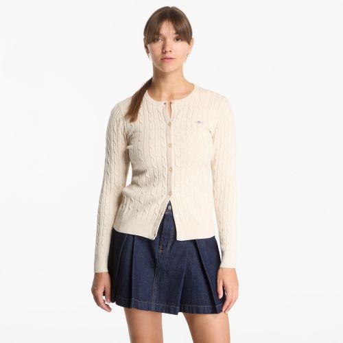 Chandail Stretch Cotton Cable Cardigan XS - Gant - Modalova