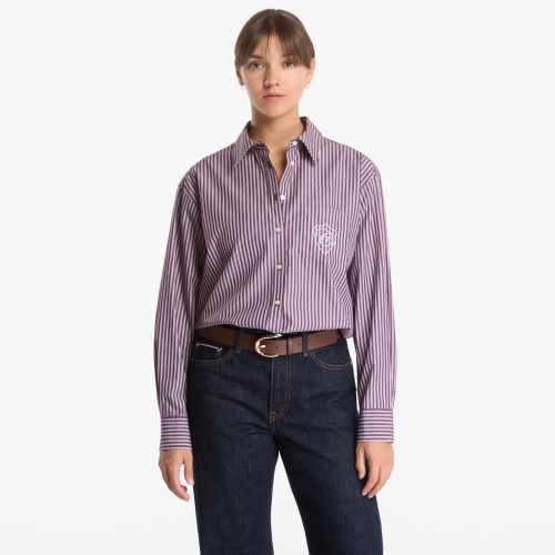 Chemise Rel Classic Poplin Stripe Shirt 38 - Gant - Modalova