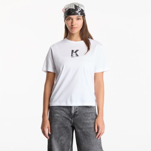 T-shirt Reg K Logo Tee S - Karl Lagerfeld Jeans - Modalova