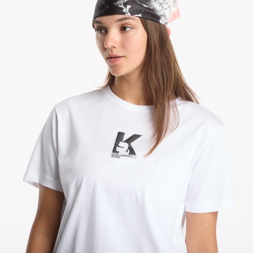 T-shirt Reg K Logo Tee S - Karl Lagerfeld Jeans - Modalova