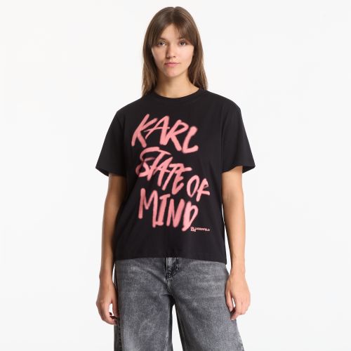 T-shirt Reg Karlism Tee S - Karl Lagerfeld Jeans - Modalova