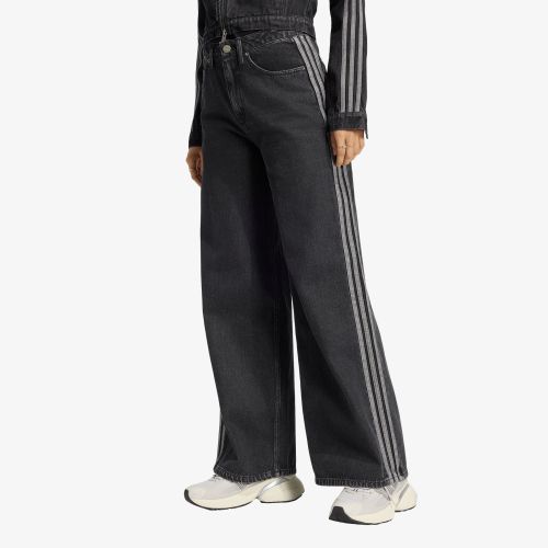 Jeans adidas High Rise Wide Leg Denim Pant 25/32 - adidas Originals - Modalova