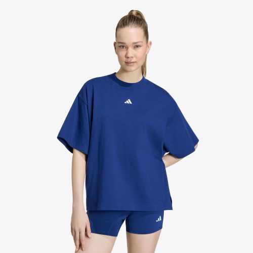 T-shirt adidas 3 Stripes Studio Boyfriend Tee M - adidas Originals - Modalova
