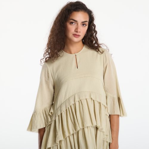 Habillage Cavarly Ssmaxi Dress 10 - AllSaints - Modalova